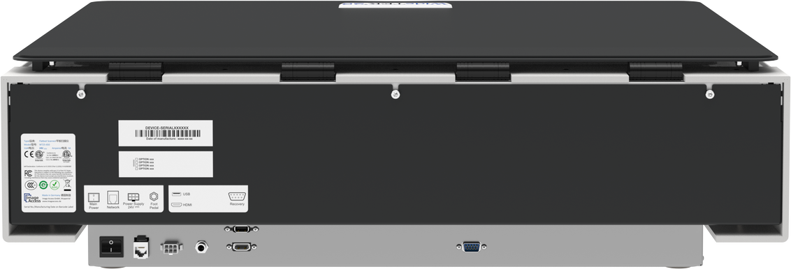 Easy installation via Scan2Net. Gigabit TCP/IP interface.