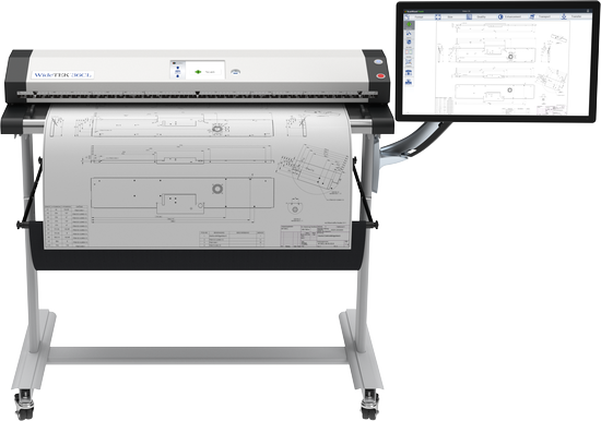 External full HD 22 inch touchscreen with flexible monitor arm